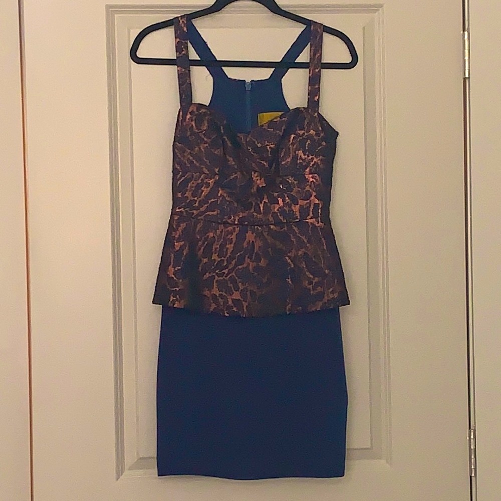 Nicole Miller Peplum dress